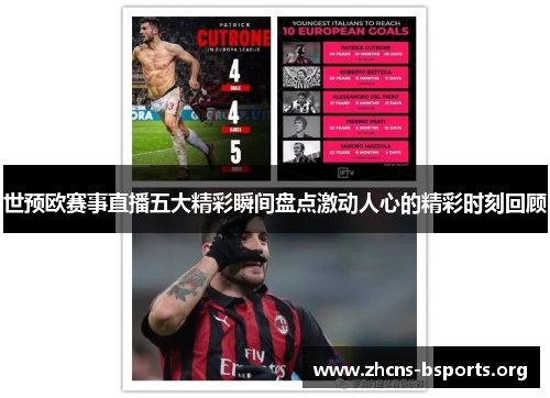 世预欧赛事直播五大精彩瞬间盘点激动人心的精彩时刻回顾