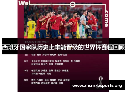 西班牙国家队历史上未能晋级的世界杯赛程回顾 西班牙国家队历史上未能晋级的世界杯赛程回顾